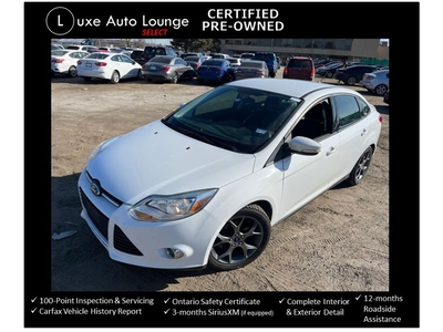 Used 2014 Ford Focus SE, AUTO, LEATHER, BLUETOOTH, ALLOYS, A/C, LOADED! for Sale in Orleans, Ontario