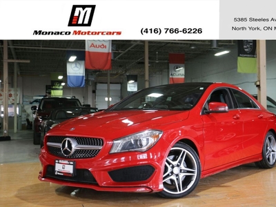 Used 2016 Mercedes-Benz CLA-Class CLA250 4MATIC - AMGHUDPANONAVICAMERABLINDSPOT for Sale in North York, Ontario