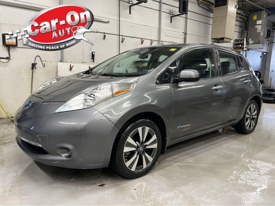 Used 2016 Nissan Leaf SV HTD SEATS/STEERING NAV REAR CAM LOW KMS! for Sale in Ottawa, Ontario