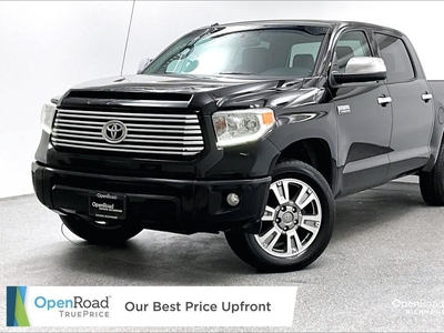 Used 2016 Toyota Tundra 4x4 CrewMax Platinum 5.7 6A for Sale in Richmond, British Columbia