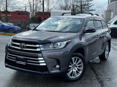 Used 2017 Toyota Highlander XLE - Leather, Backup Camera, Navigation, Sunroof for Sale in Coquitlam, British Columbia