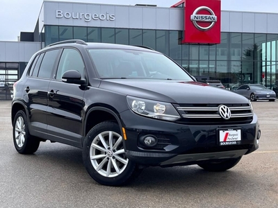 Used 2017 Volkswagen Tiguan Wolfsburg Edition Leather Heated Seats Bluetooth SXM for Sale in Midland, Ontario