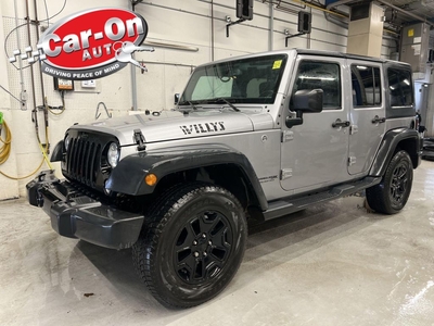 Used 2018 Jeep Wrangler JK Unlimited WILLYS 4x4 HARD TOP REAR CAM A/C TOW PKG for Sale in Ottawa, Ontario