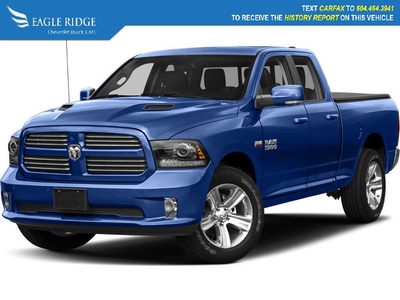 Used 2018 RAM 1500 Sport 4x4,Crew Cab, Brake assist, Electronic Stability Control, Heated seat, backup Camera for Sale in Coquitlam, British Columbia