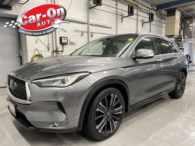 Used 2019 Infiniti QX50 AWD PANO ROOF HTD LEATHER BLIND SPOT RMT START for Sale in Ottawa, Ontario