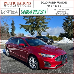 Used 2020 Ford Fusion Hybrid Se for Sale in Campbell River, British Columbia