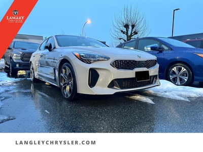 Used 2020 Kia Stinger GT Limited w/Red Interior Low KM Single Owner for Sale in Surrey, British Columbia