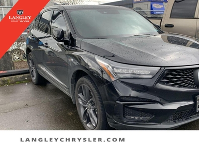 Used 2021 Acura RDX A-Spec Pano-Sunroof Leather Accident Free for Sale in Surrey, British Columbia