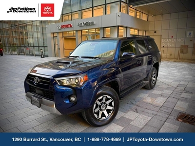 Used 2022 Toyota 4Runner TRD Off Road / 360 Bird's Eye View / Crawl Control for Sale in Vancouver, British Columbia