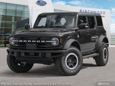 New 2023 Ford Bronco Outer Banks 314A Soft Top FordPass for Sale in Winnipeg, Manitoba