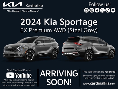New 2024 Kia Sportage EX Premium for Sale in Niagara Falls, Ontario