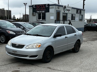 Used 2007 Toyota Corolla 4DR SDN MANUAL CE for Sale in Kitchener, Ontario