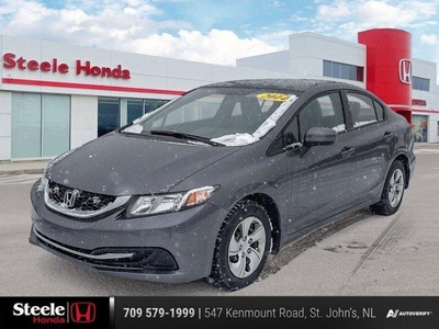 Used 2014 Honda Civic SEDAN LX for Sale in St. John's, Newfoundland and Labrador
