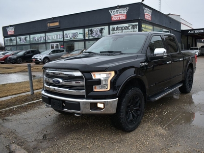 Used 2016 Ford F-150 Lariat - 5.0L - SUPERCREW for Sale in Winnipeg, Manitoba
