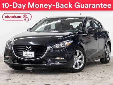 Used 2017 Mazda MAZDA3 Sport GX w/ Convenience Pkg w/ Rearview Cam, A/C, Bluetooth for Sale in Toronto, Ontario
