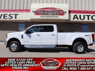 Used 2018 Ford F-350 CREW DUALLY 6.7L POWERSTROKE 4X4, LOADED & CLEAN! for Sale in Headingley, Manitoba