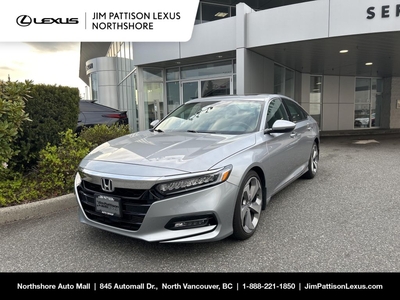 Used 2018 Honda Accord Sedan 1.5T Touring CVT / Touring Package / Low Mil for Sale in North Vancouver, British Columbia