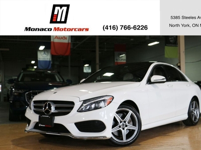 Used 2018 Mercedes-Benz C-Class C300 4MATIC - AMGBLINDSPOTNAVICAMERAPANOROOF for Sale in North York, Ontario