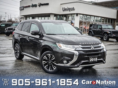 Used 2018 Mitsubishi Outlander Phev SE S-AWC LEATHER-TRIMMED SEATS HEATED SEATS for Sale in Burlington, Ontario