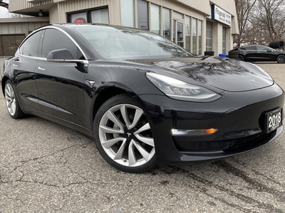 Used 2018 Tesla Model 3 LONG RANGE - AWD! LEATHER! NAV! CAMERAS! for Sale in Kitchener, Ontario