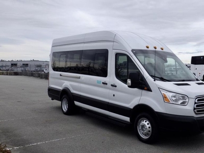 Used 2019 Ford Transit 350 Wagon HD High Roof 15 Passenger Van 148 Inches Wheel Base Diesel Dually for Sale in Burnaby, British Columbia