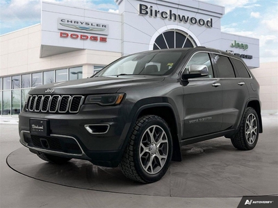 Used 2019 Jeep Grand Cherokee Limited No Accidents NAV Adaptive Cruise for Sale in Winnipeg, Manitoba