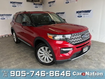 Used 2020 Ford Explorer LIMITD HYBRID 4X4 LEATHER PANO ROOF NAV for Sale in Brantford, Ontario