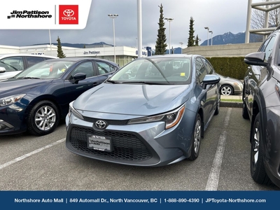 Used 2020 Toyota Corolla LE, certified for Sale in North Vancouver, British Columbia