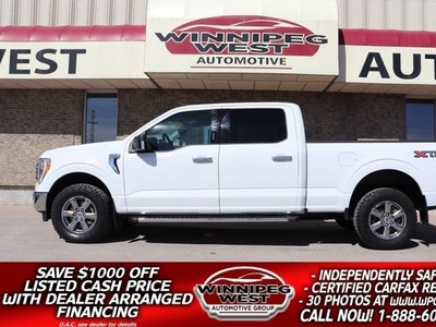 Used 2021 Ford F-150 XTR 5.0L V8 4X4, LOADED 302A PKG, CLEAN & SHARP for Sale in Headingley, Manitoba