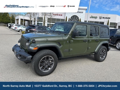 Used 2021 Jeep Wrangler for Sale in Surrey, British Columbia