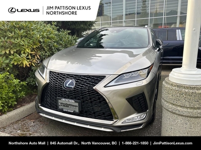 Used 2021 Lexus RX RX 450h AWD / F SPORT 3, NO ACCIDENTS, ONE OWNER for Sale in North Vancouver, British Columbia