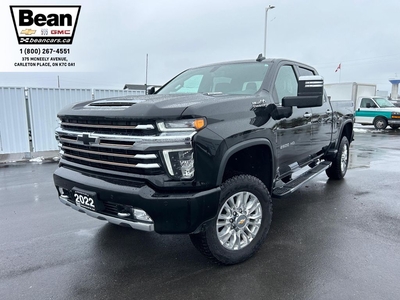 Used 2022 Chevrolet Silverado 2500 HD High Country 6.6L V8 DURAMAX WITH REMOTE START/ENTRY, HEATED SEATS, HEATED STEERING WHEEL, VENTILATED SEATS, SUNROOF, BED VIEW CAMERA, HD SURROUND VISION for Sale in Carleton Place, Ontario