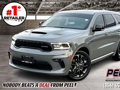 Used 2022 Dodge Durango RT Blacktop Sunroof Vented Leather AWD for Sale in Mississauga, Ontario