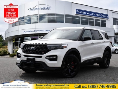Used 2022 Ford Explorer ST 7-Pass, Local, One Owner, Full Loaded for Sale in Abbotsford, British Columbia