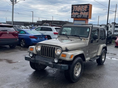 Used 2003 Jeep TJ TJ, 2 TOPS, UNDERCOATED, TRANSMISSION ISSUE for Sale in London, Ontario