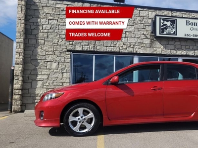 Used 2013 Toyota Corolla 4dr Auto S/LEATHER/HEATED SEATS/SUNROOF/NAVIGATION for Sale in Calgary, Alberta