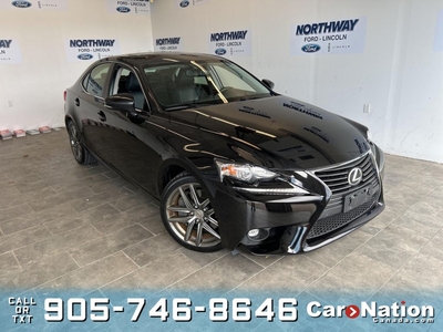 Used 2016 Lexus IS 300 AWD V6 LEATHER SUNROOF NAV LOW KMS for Sale in Brantford, Ontario