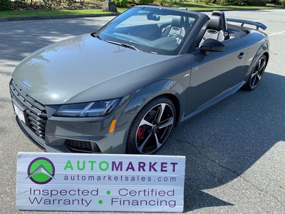 Used 2017 Audi TT S-LINE, QUATTRO, FINANCING, WARRANTY, INSPCTED W/BCAA MEMBERSHIP! for Sale in Surrey, British Columbia