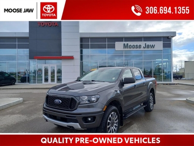 Used 2019 Ford Ranger LOCAL TRADE, VERY WELL EQUIPPED XLT WITH FX4 OFF ROAD PACKAGE, RUNNING BOARDS AND TONNEAU COVER for Sale in Moose Jaw, Saskatchewan