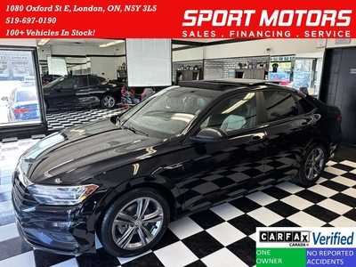 Used 2019 Volkswagen Jetta Highline R-Line+Adaptive Cruise+CLEAN CARFAX for Sale in London, Ontario