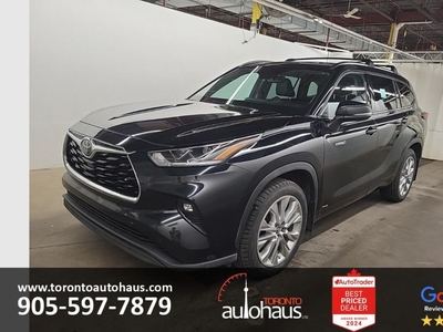 Used 2020 Toyota Highlander HYBRID Limited HYBRID I NO ACCIDENTS for Sale in Concord, Ontario