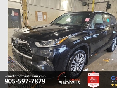 Used 2021 Toyota Highlander HYBRID Platinum I HYBRID I NO ACCIDENTS for Sale in Concord, Ontario