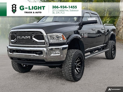 2018 RAM 2500 Limited LIFTED 6 INCH !20 INCH WHEELS !!!