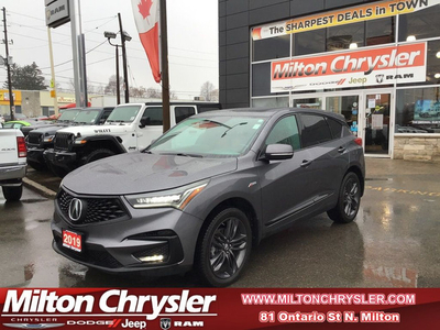 2019 Acura RDX A-Spec|RED LEATHER|NAVIGATION|SUNROOF|TOW GROUP