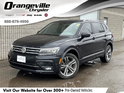 2019 Volkswagen Tiguan HighlineONE-OWNER, ACCIDENT FREE