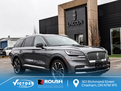 2022 Lincoln Aviator Reserve AWD | DEMO | HEATED AND COOLED SEATS |