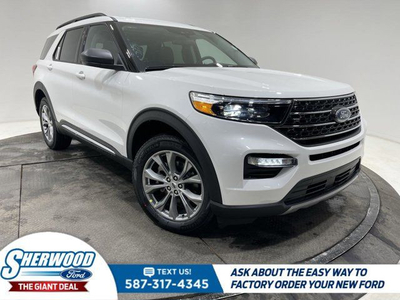 2023 Ford Explorer XLT - 202A, Twin Panel Moonroof, Class IV Tra