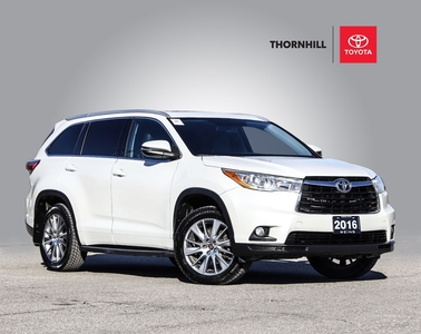 2016 Toyota Highlander XLE CLEAN CARFAX | HEATED LEATHER FRONT SEATS