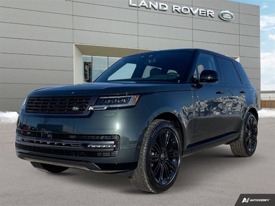New 2024 Land Rover Range Rover SE JUST LANDED! for Sale in Winnipeg, Manitoba