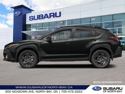 New 2024 Subaru XV Crosstrek Onyx - Proximity Key for Sale in North Bay, Ontario
